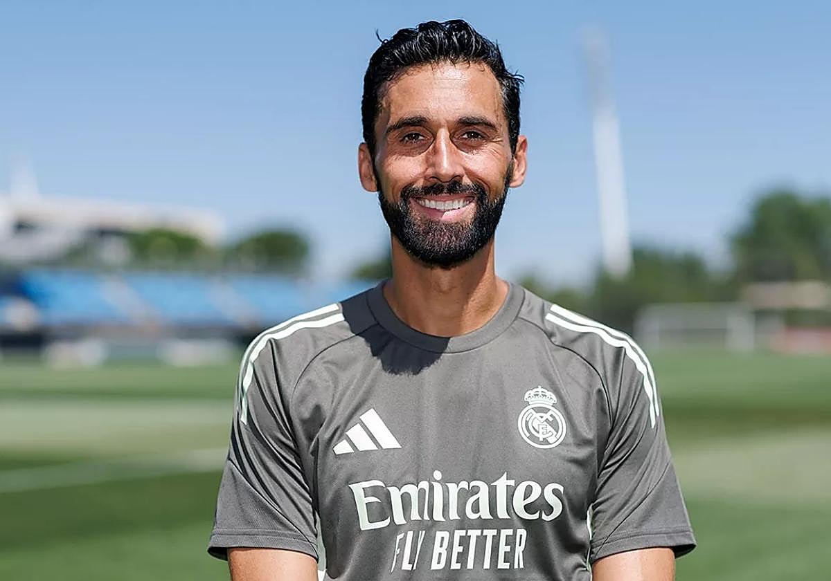 Álvaro Arbeloa, entrenador del Real Madrid Castilla.